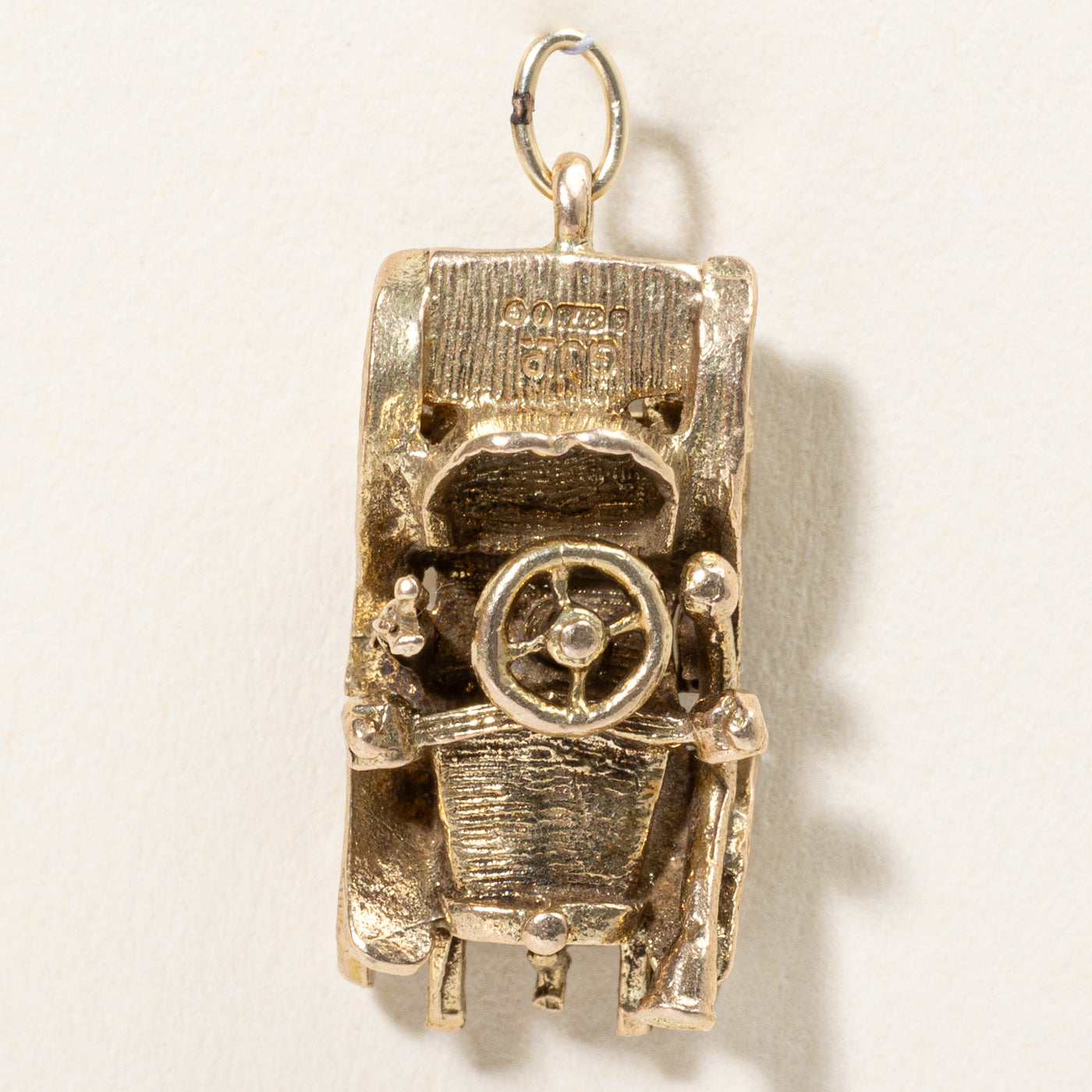 1964 London 9k Yellow Gold Car Charm