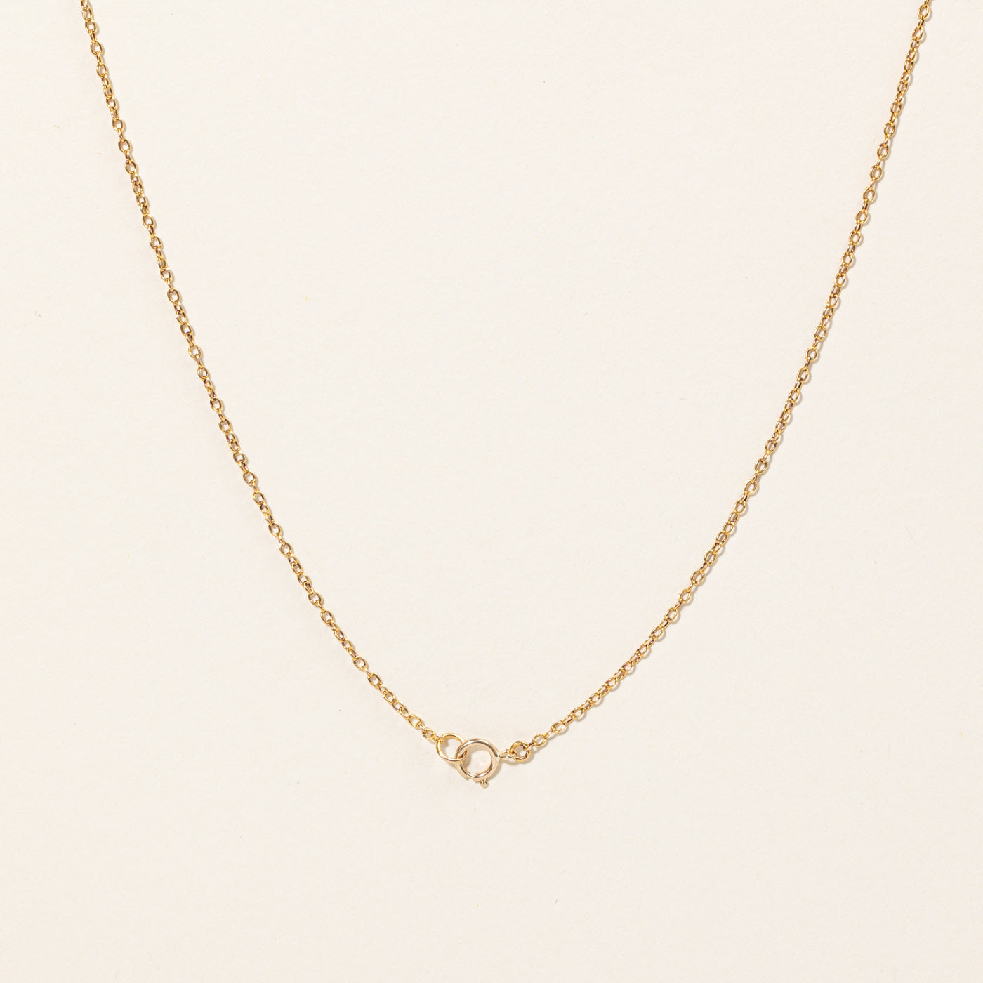 Old European Cut Diamond Pendant Necklace | 0.12ctw | 16" |