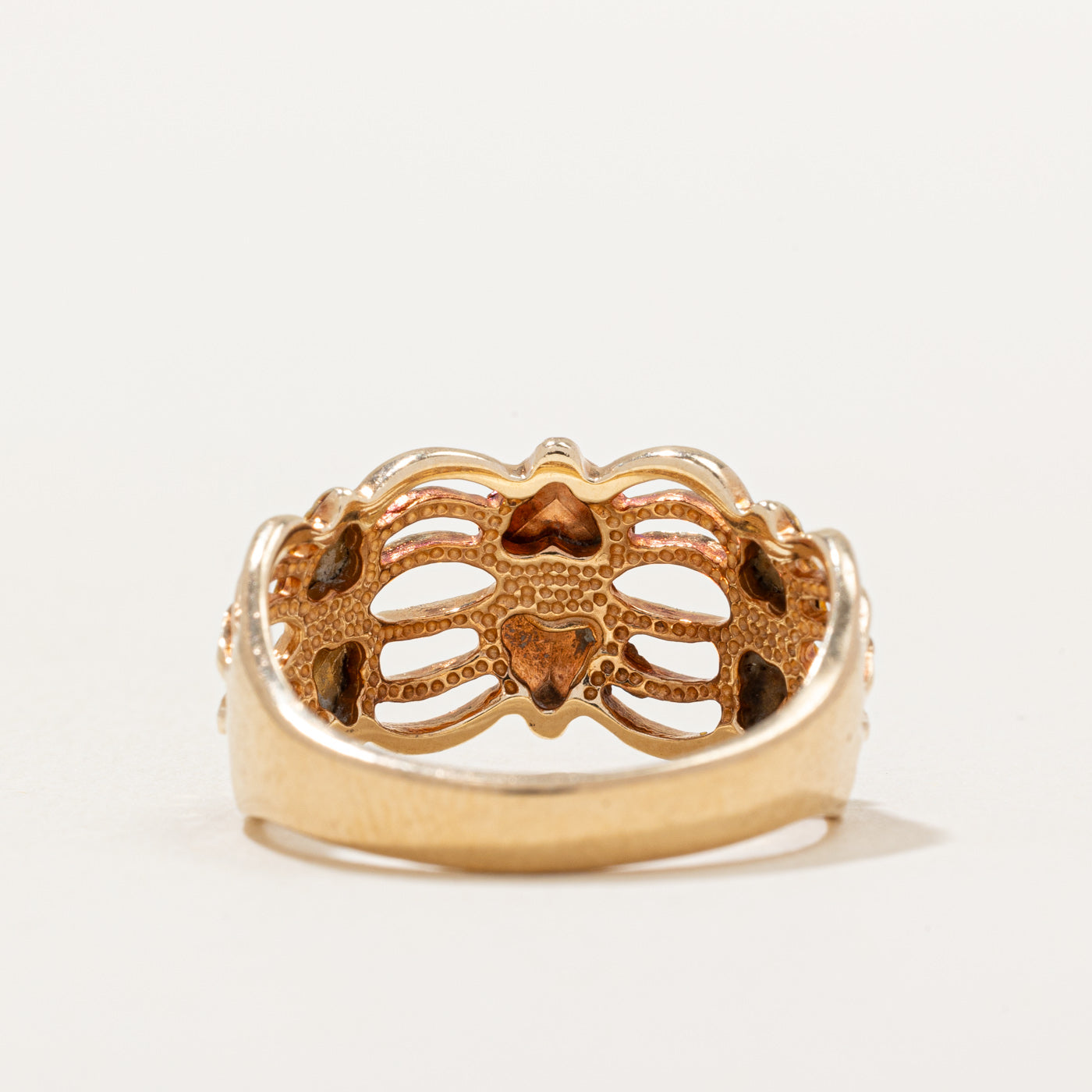 10k Two Tone Gold Ring | SZ 7.25 |