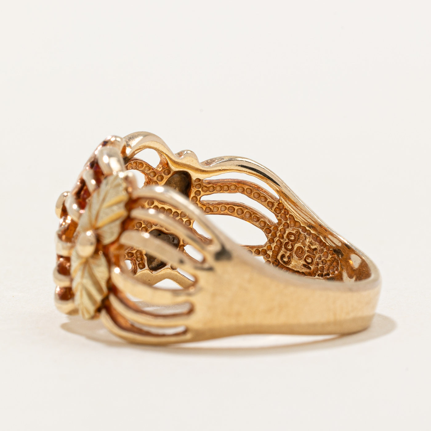 10k Two Tone Gold Ring | SZ 7.25 |