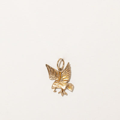 10k Yellow Gold Eagle Charm