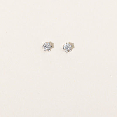 Diamond Stud Earrings | 0.46ctw |