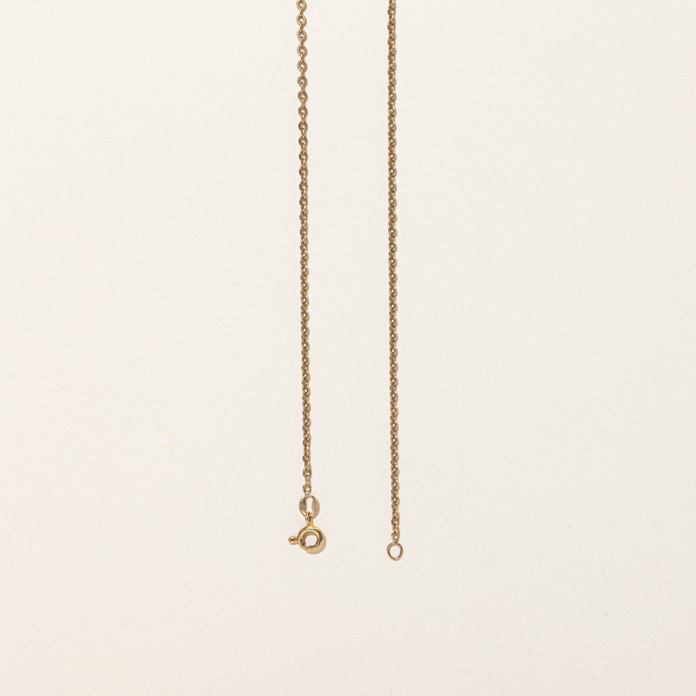 10k Yellow Gold Oval Cable Chain | 21" |