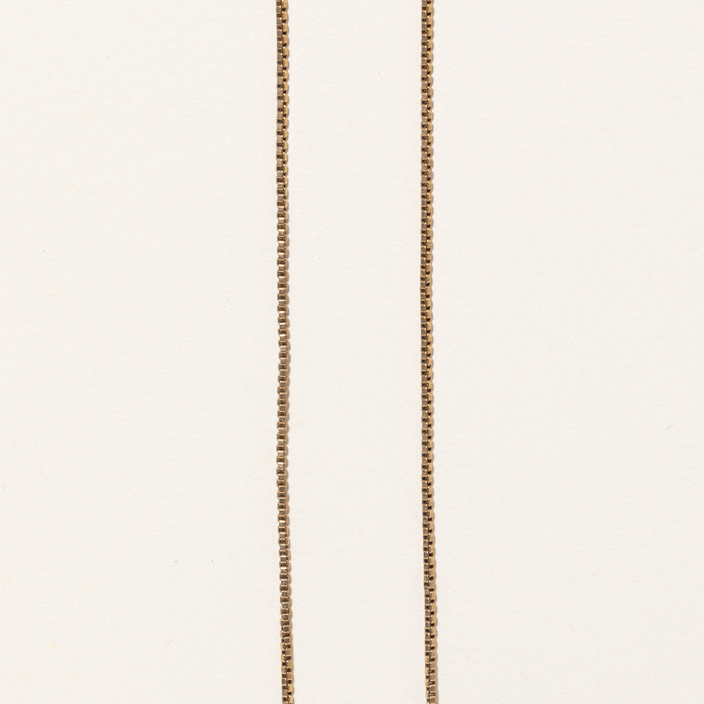 10k Yellow Gold Box Link Chain | 26" |