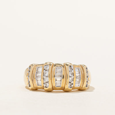 Diamond Cocktail Ring | 0.59ctw | SZ 7 |