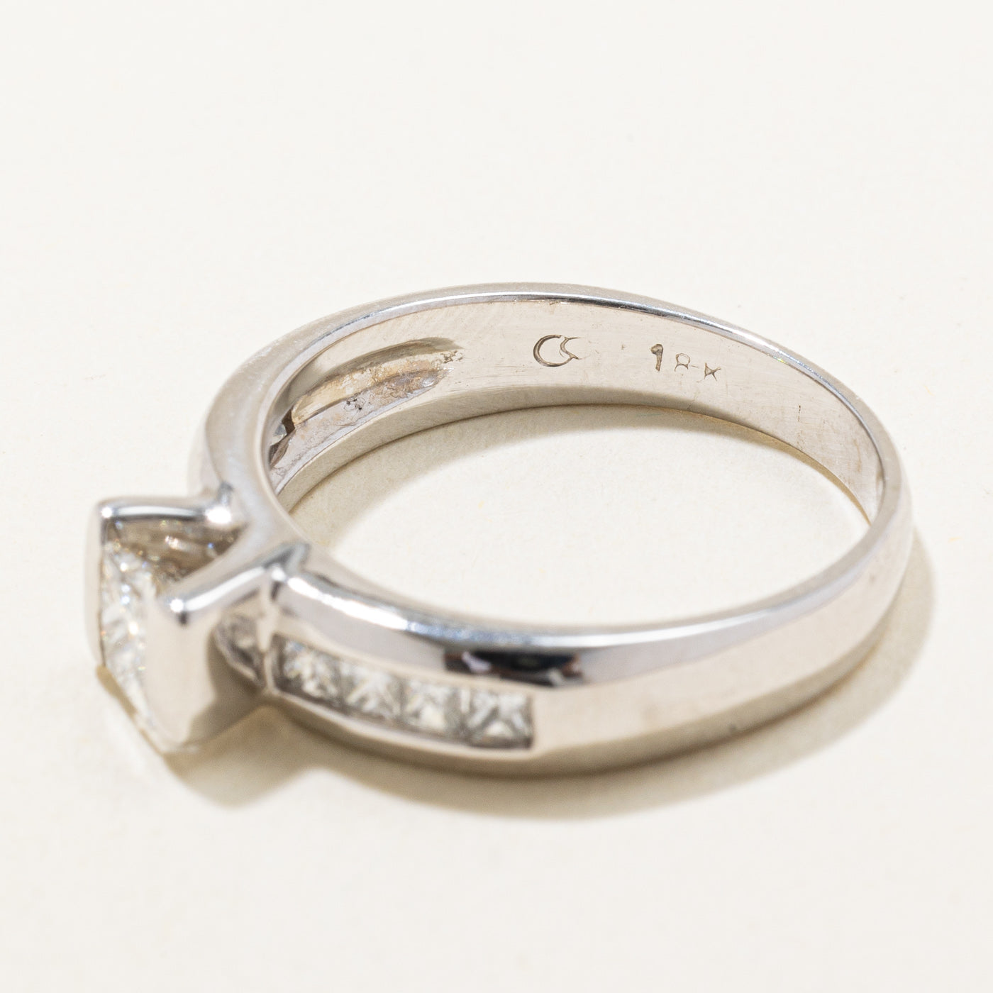 Tension Set Diamond Engagement Ring | 0.70ctw | SZ 6.5 |