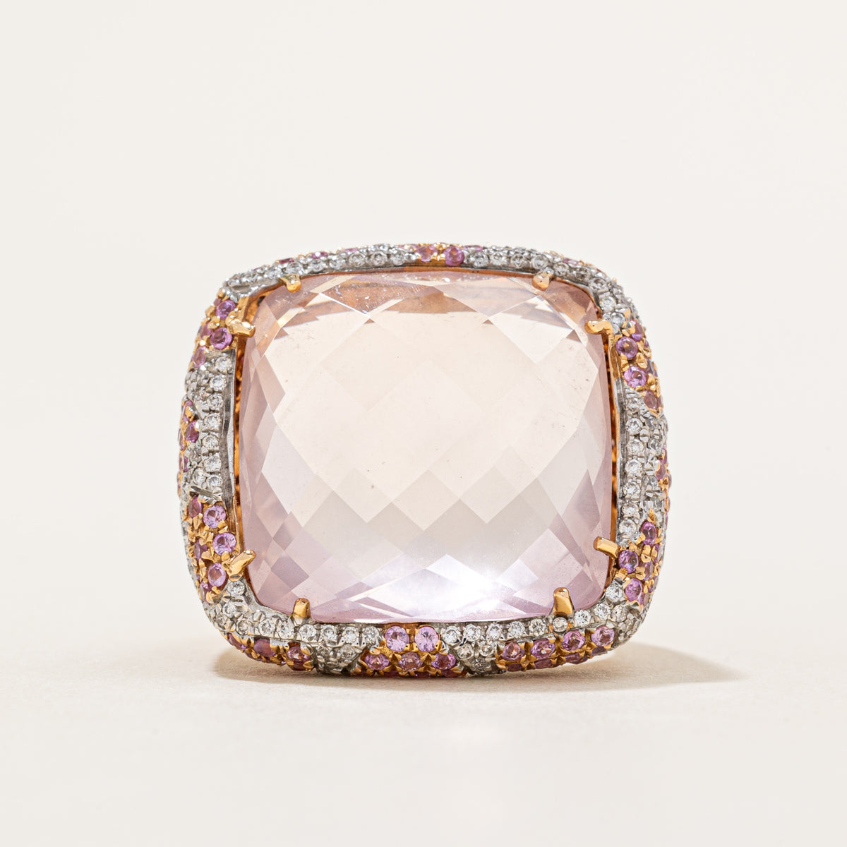 Multi Gem Large Cocktail Ring | 24.14ctw | SZ 7