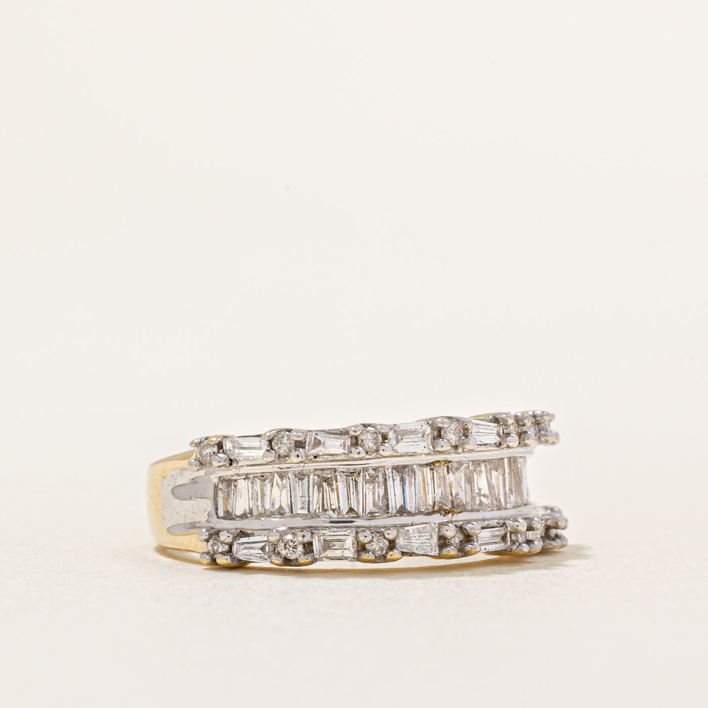 Diamond Cocktail Ring | 0.65ctw | SZ 6.75 |