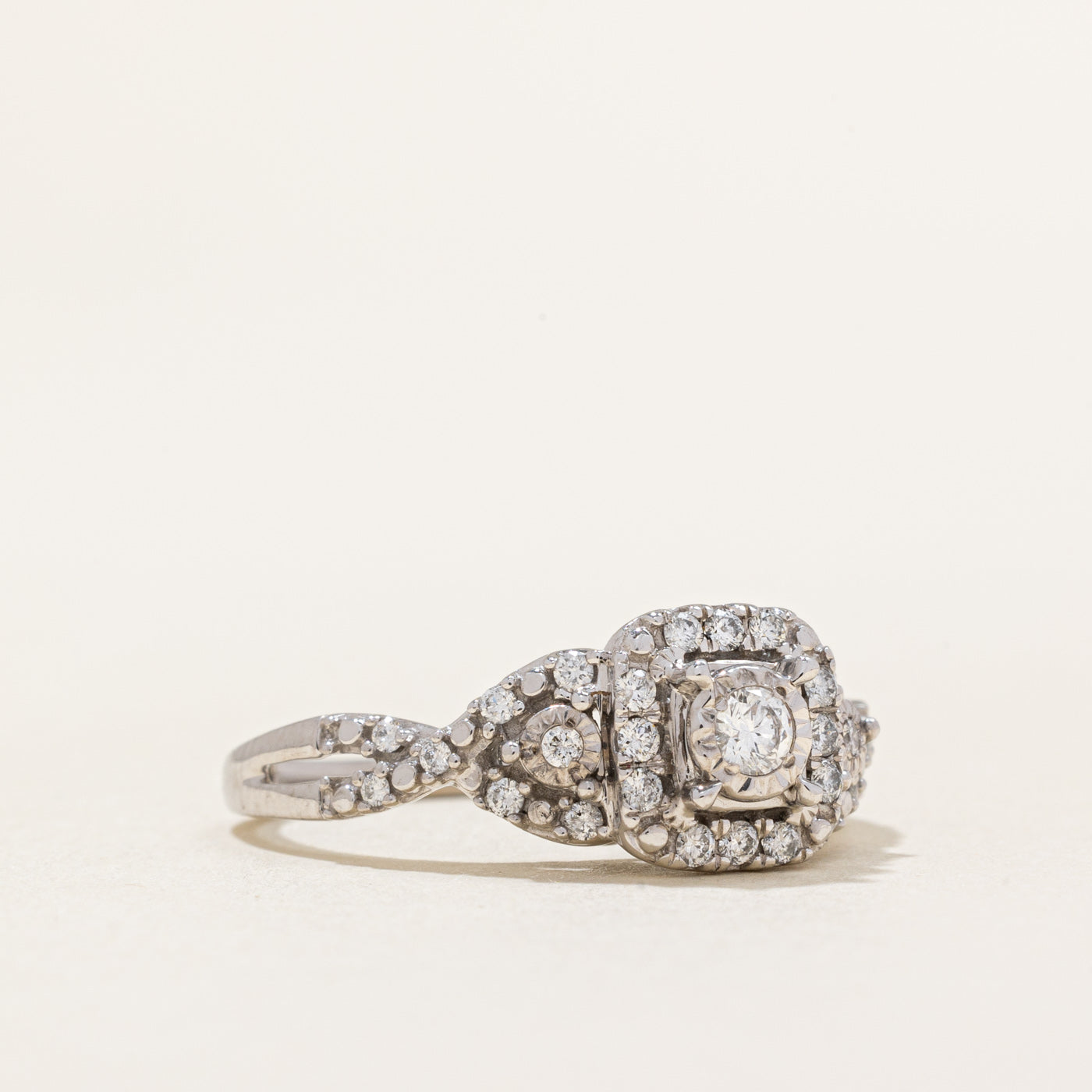 Diamond Cocktail Ring | 0.28ctw | SZ 5.75 |