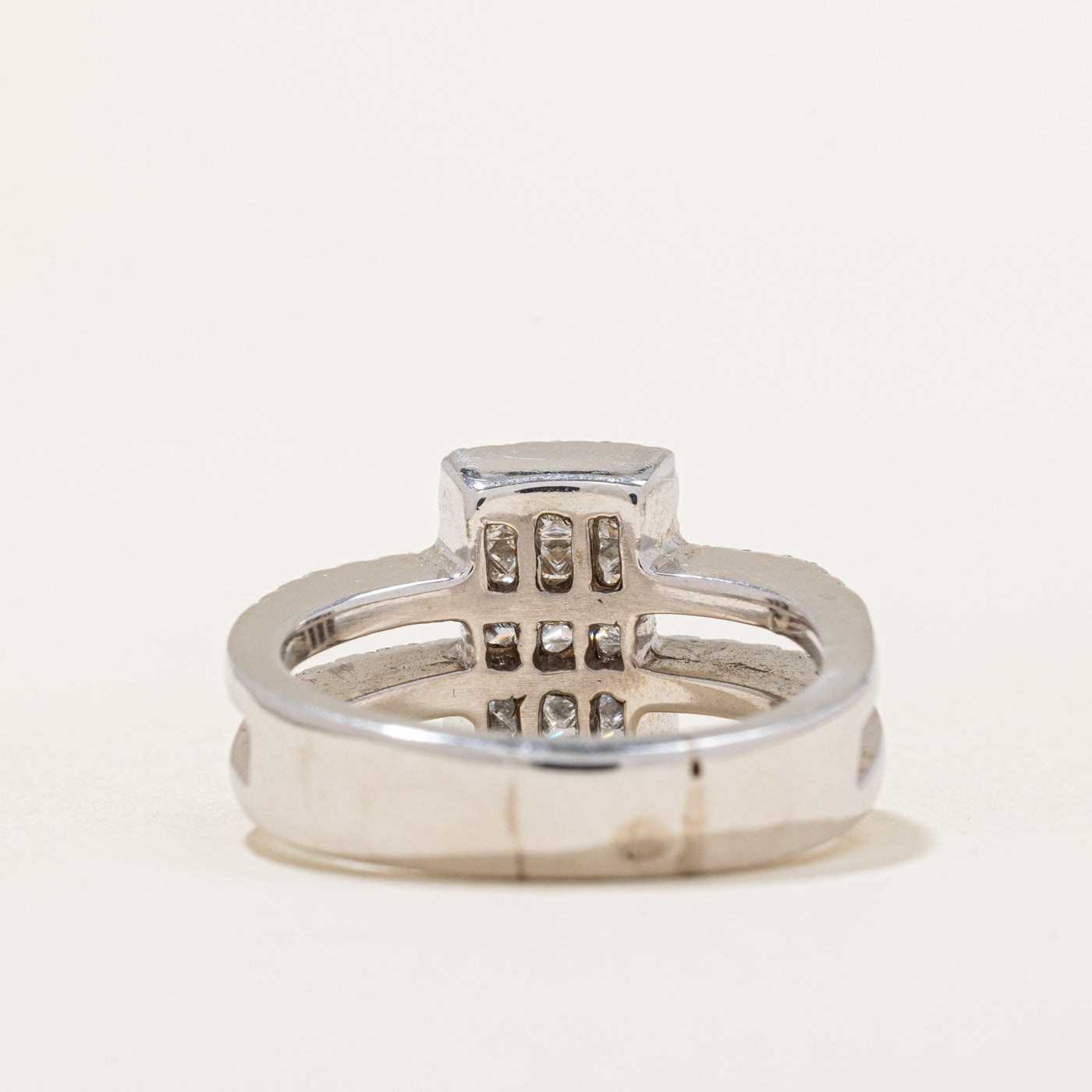 Diamond Cluster Cocktail Ring | 0.97ctw | SZ 7 |