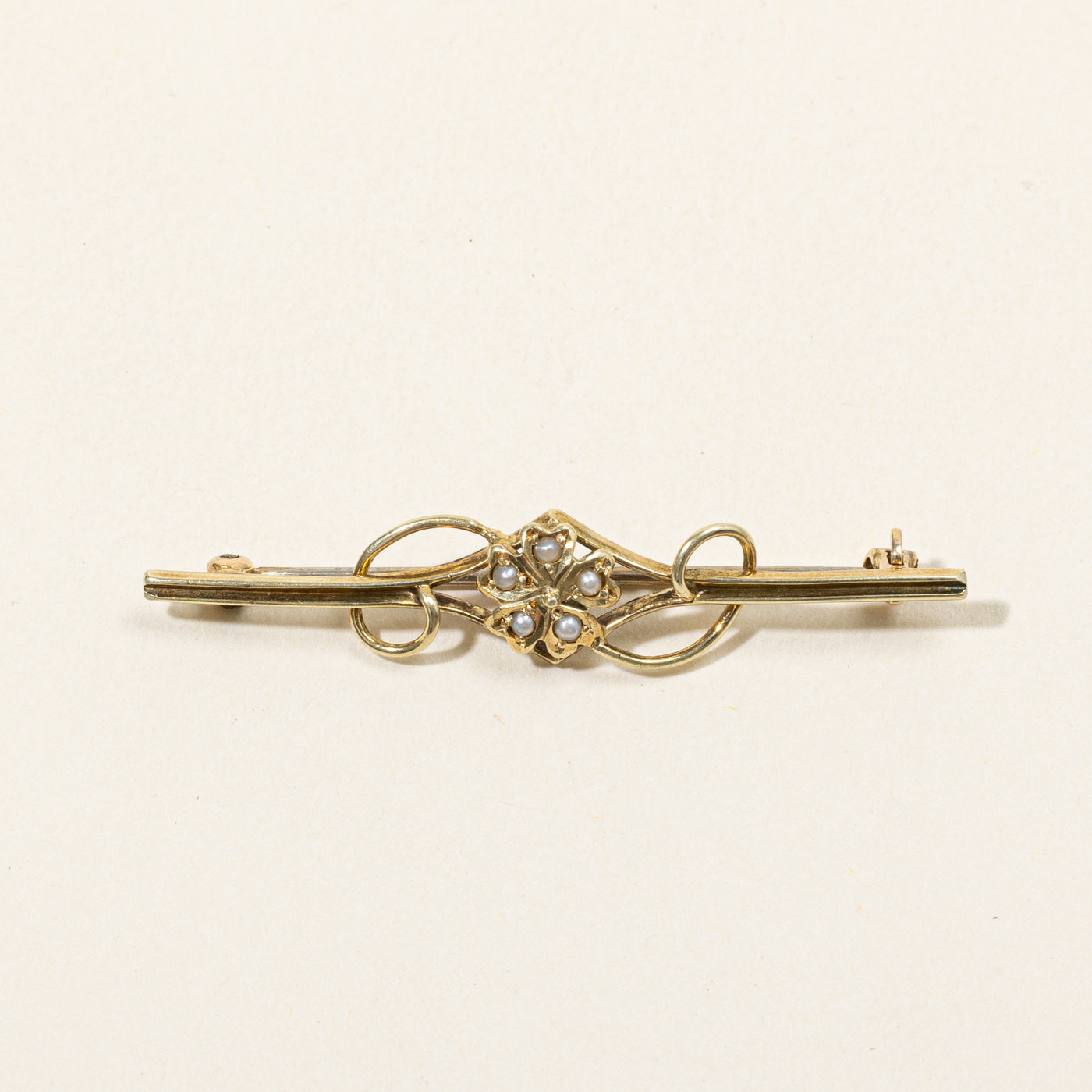 Seed Pearl Brooch