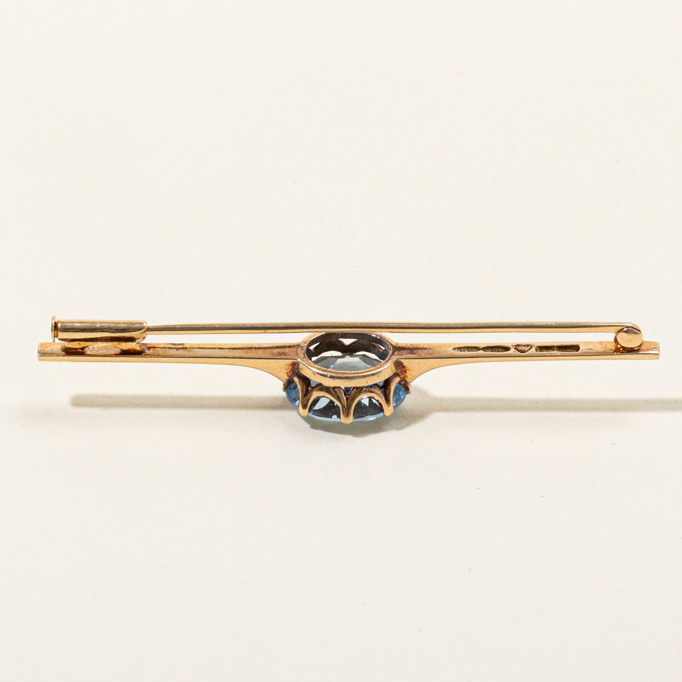 1950s Synthetic Spinel Brooch | 3.30ct |