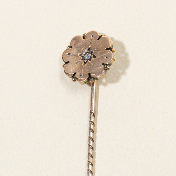 Rose Cut Diamond Pin | 0.02ct |