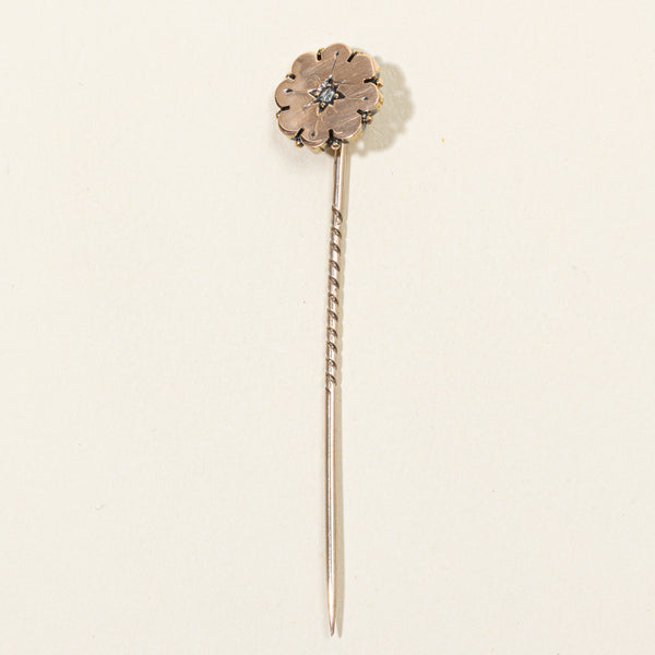 Rose Cut Diamond Pin | 0.02ct |