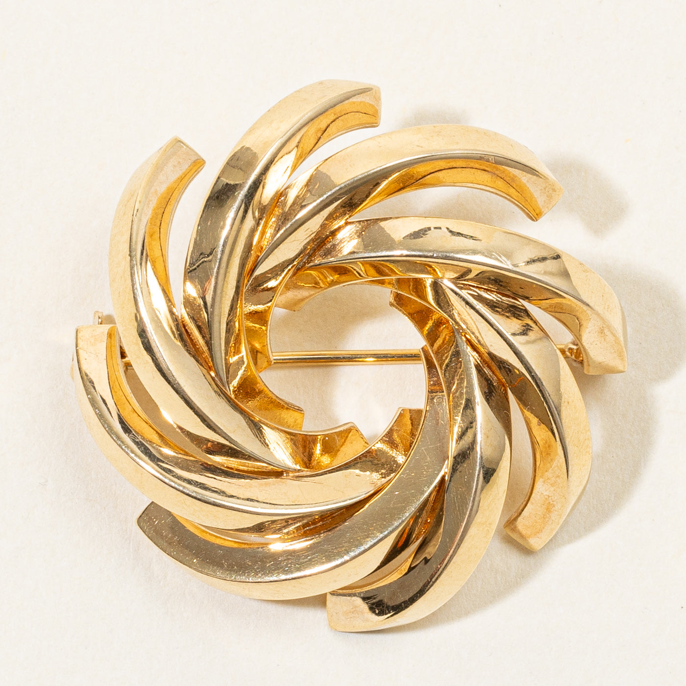 Birks' 14k Yellow Gold Brooch