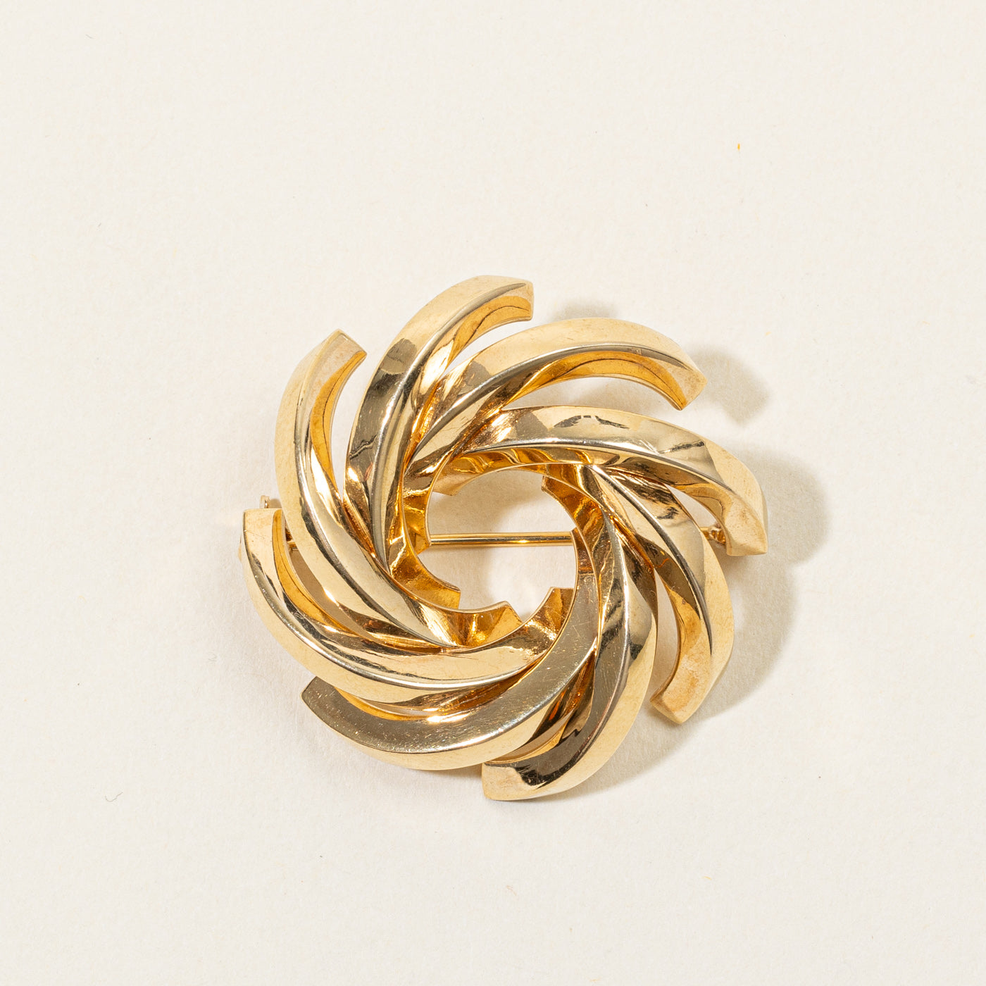 Birks' 14k Yellow Gold Brooch