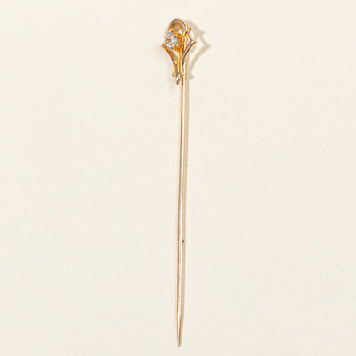Old Mine Cut Diamond Pin | 0.16ct |
