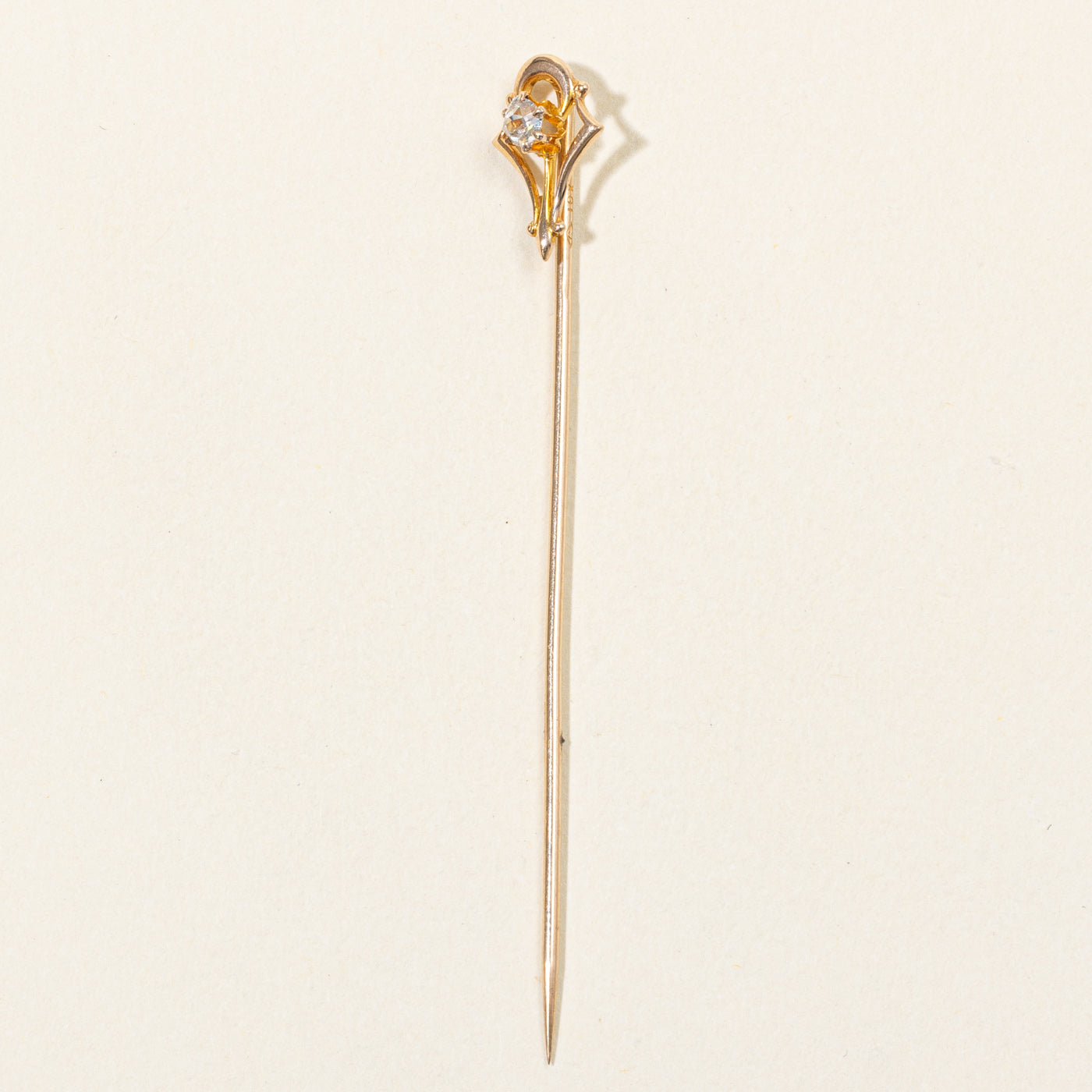 Old Mine Cut Diamond Pin | 0.16ct |