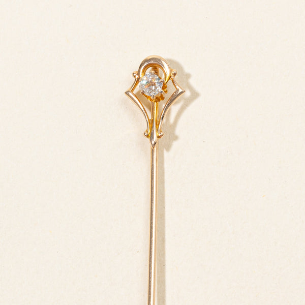 Old Mine Cut Diamond Pin | 0.16ct |