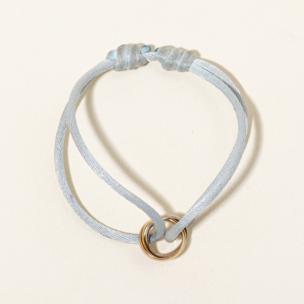 'Cartier' Trinity Bracelet, Cord | 7