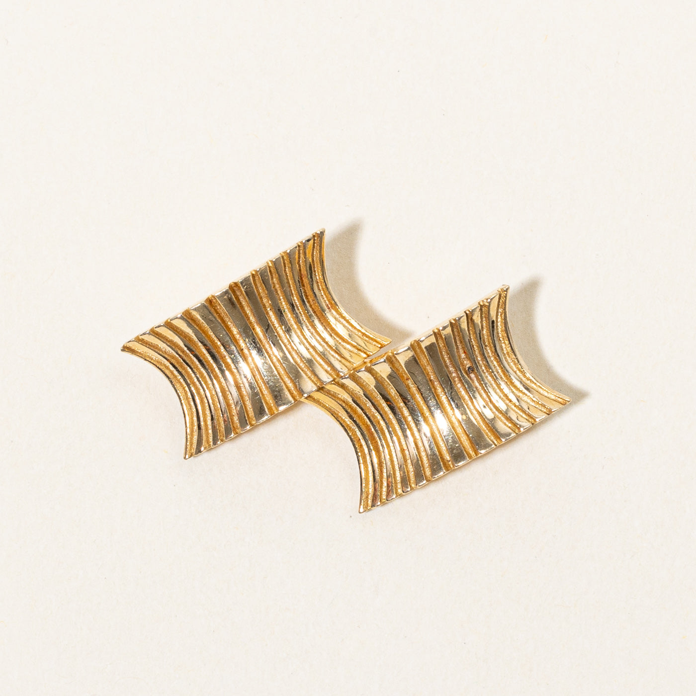 'Cartier' 14k Yellow Gold Vintage Brooch