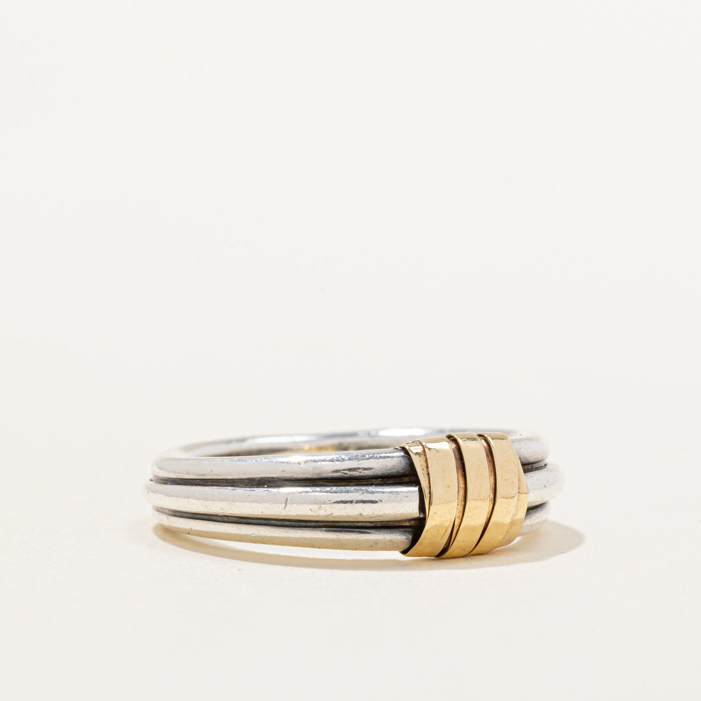 Cartier' Vintage Two Tone Band | SZ 8.5 |