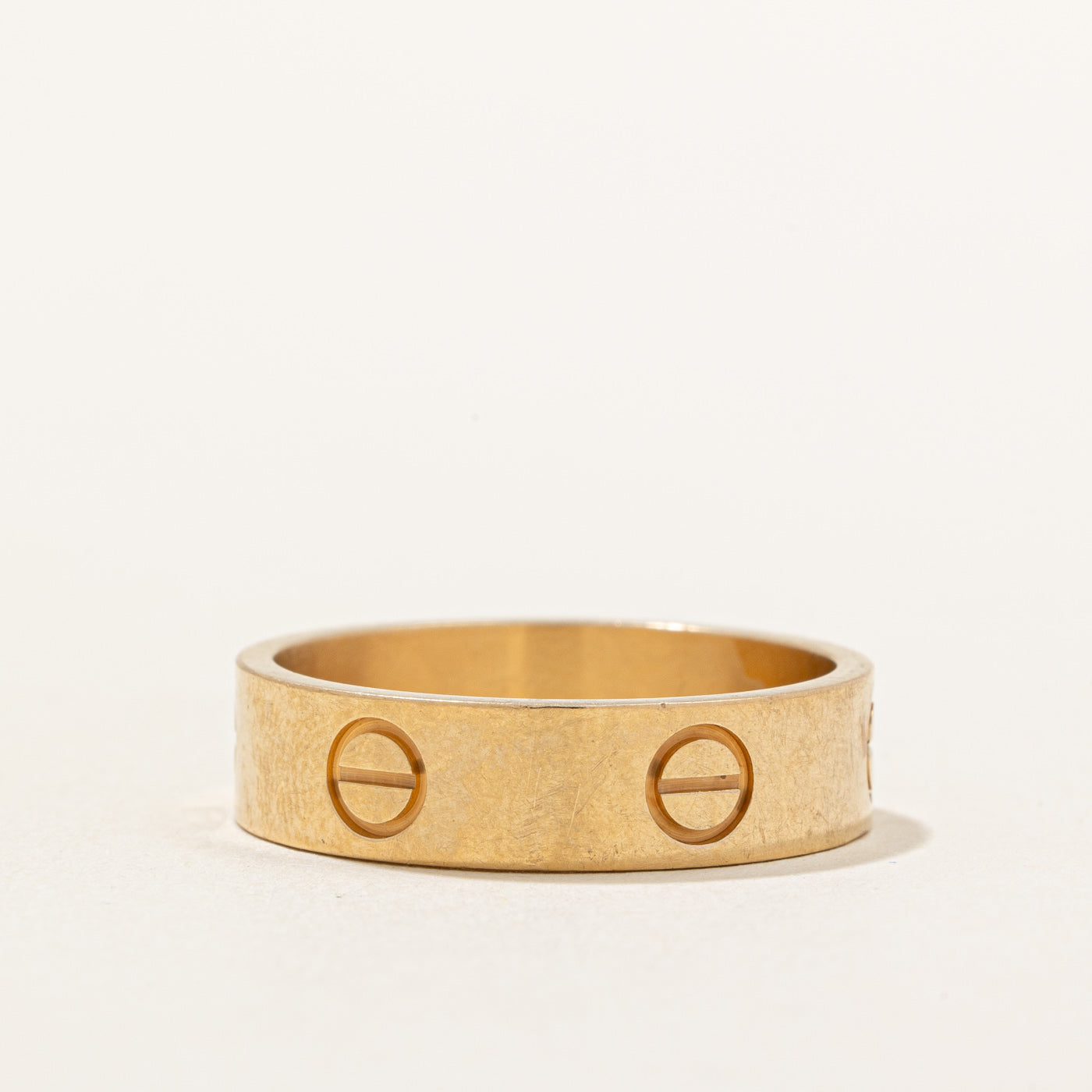 'Cartier' Love Ring, Classic Model | SZ 8.75 |