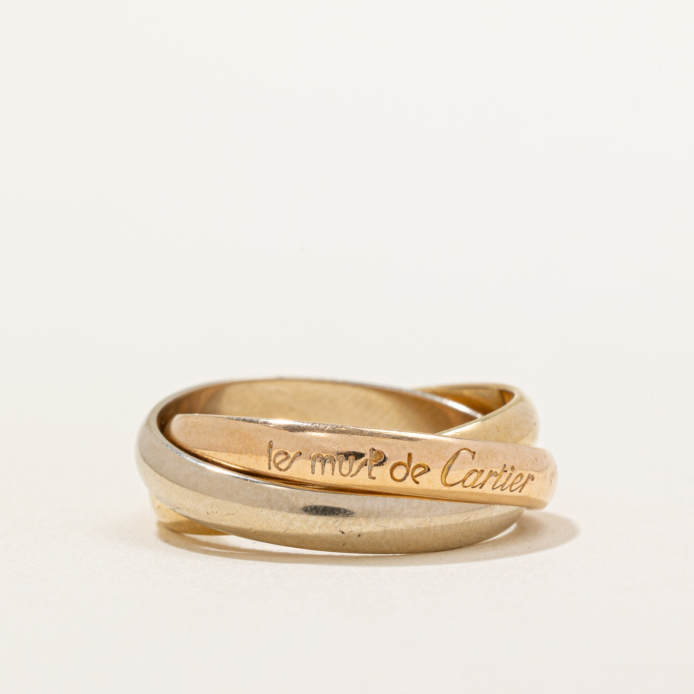 Cartier' Vintage Les Must de Cartier Ring | SZ 8 |