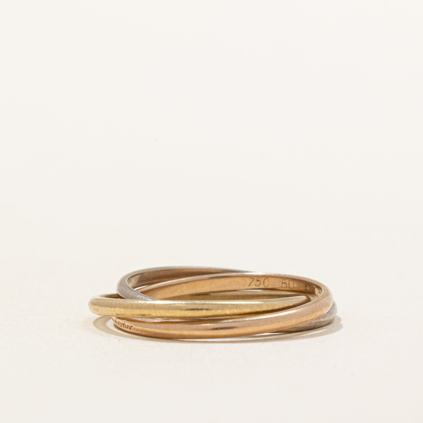 Cartier' Trinity Ring, Small Model | SZ 5.25 |