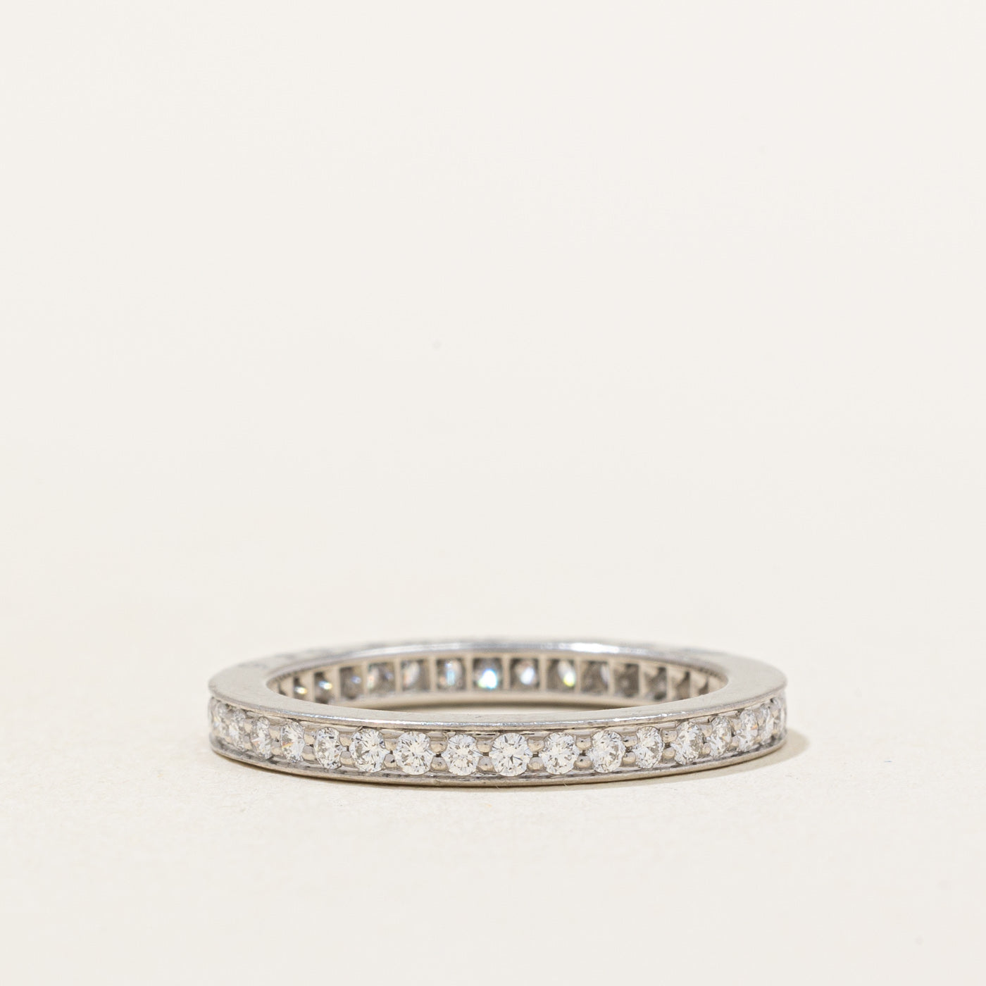 'Cartier' Diamond Eternity Ring | 0.38ctw | SZ 3.75 |