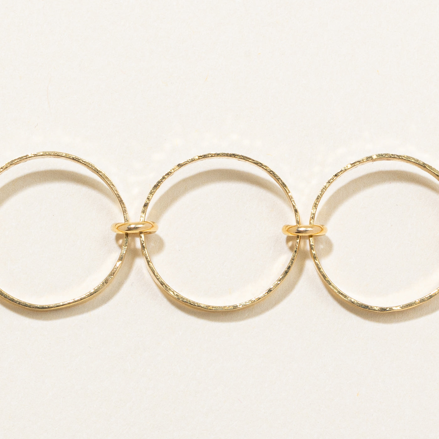 Bracelet à maillons ronds Cavelti' en or 18 carats | 7 pouces | 