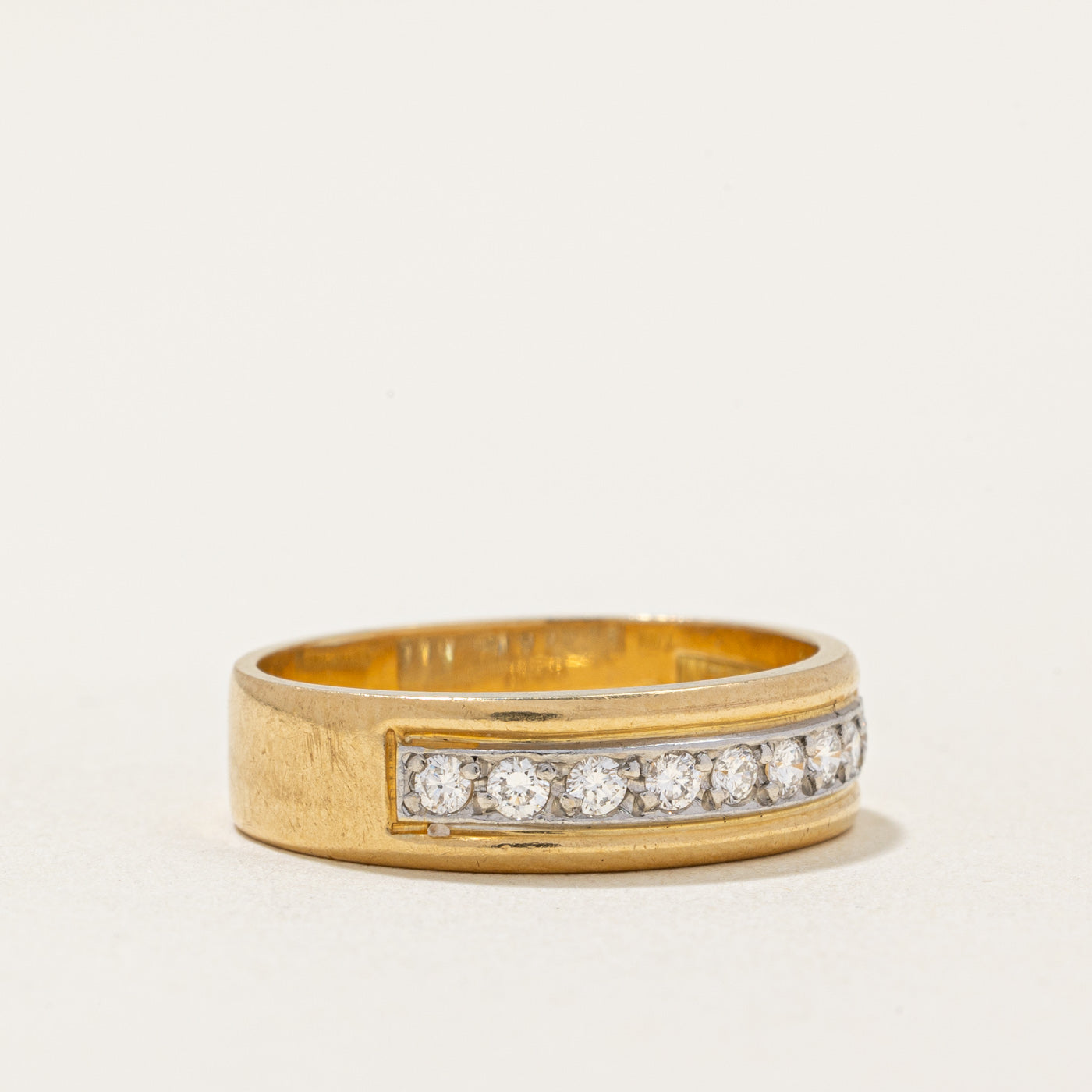 'Cavelti' Diamond Band | 0.09ctw | SZ 4.75 |