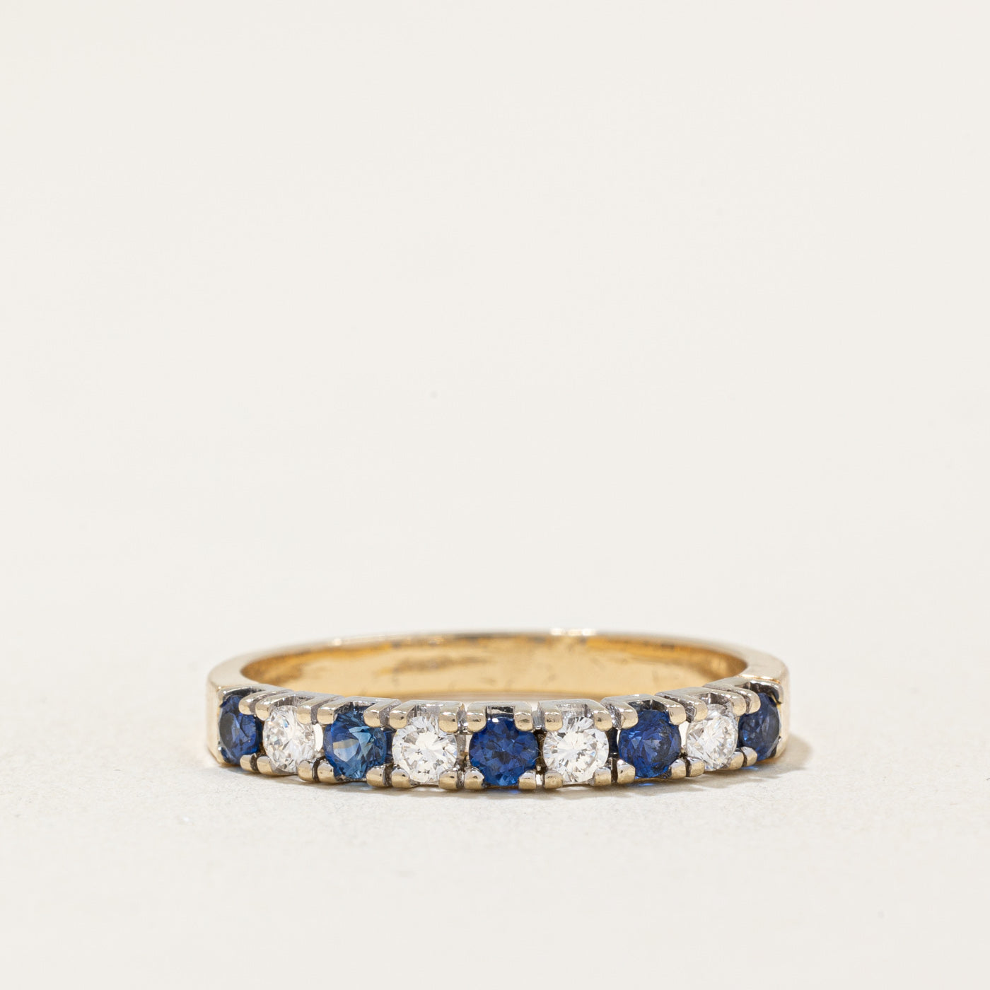 'Birks' Sapphire & Diamond Ring | 0.40ctw, 0.18ctw | SZ 6.5 |