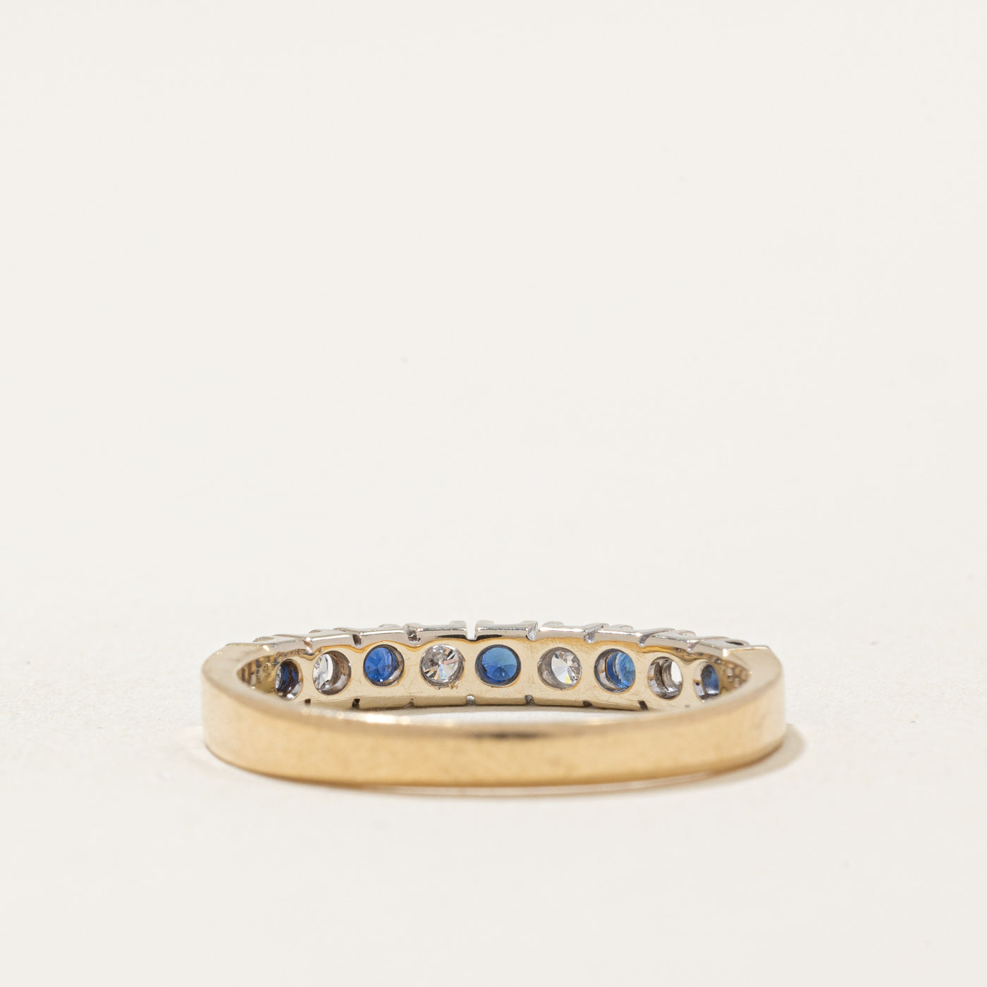 'Birks' Sapphire & Diamond Ring | 0.40ctw, 0.18ctw | SZ 6.5 |