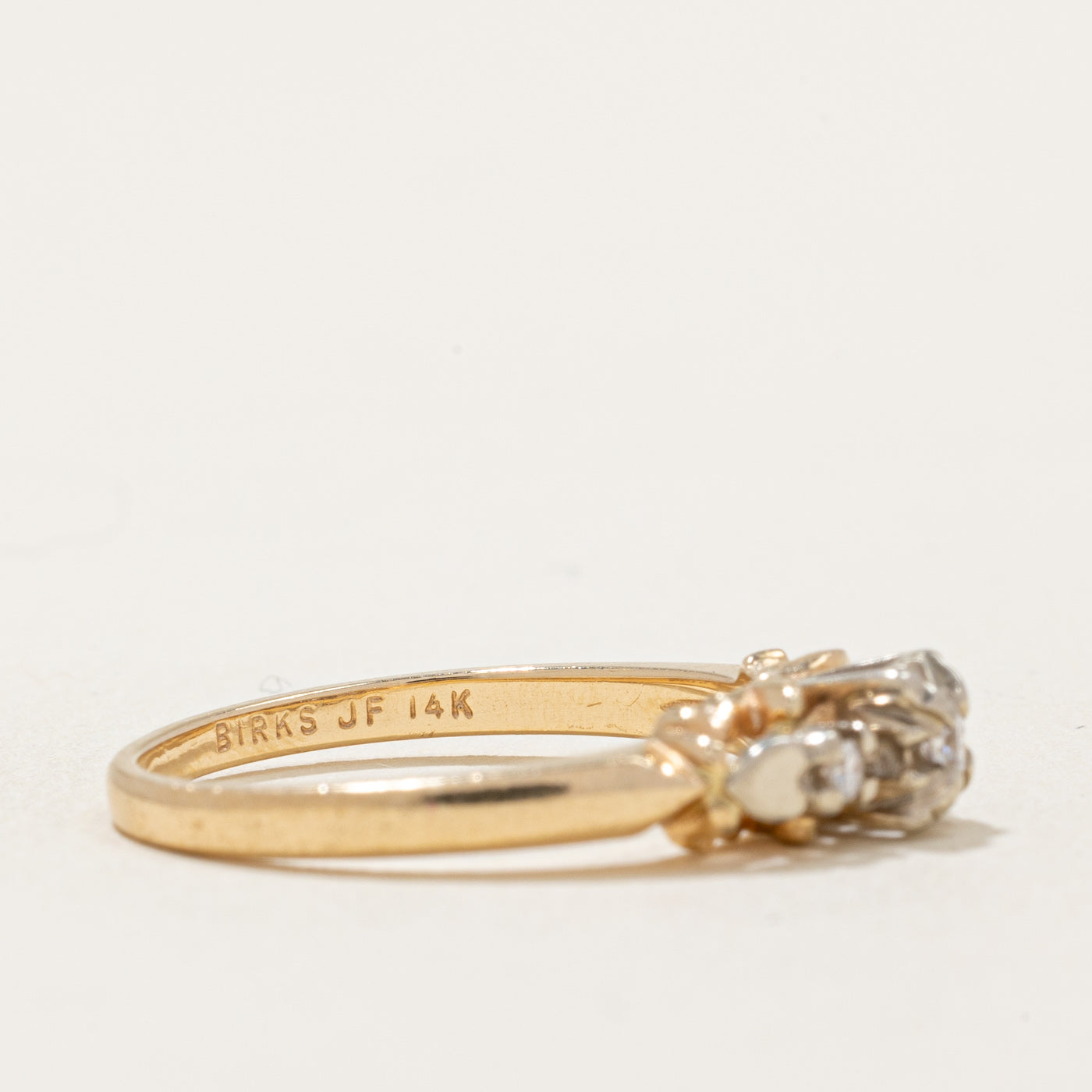 'Birks J.F' Diamond Ring | 0.05ct | SZ 6 |