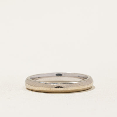 Birks' 14k White Gold Band | SZ 4.75 |