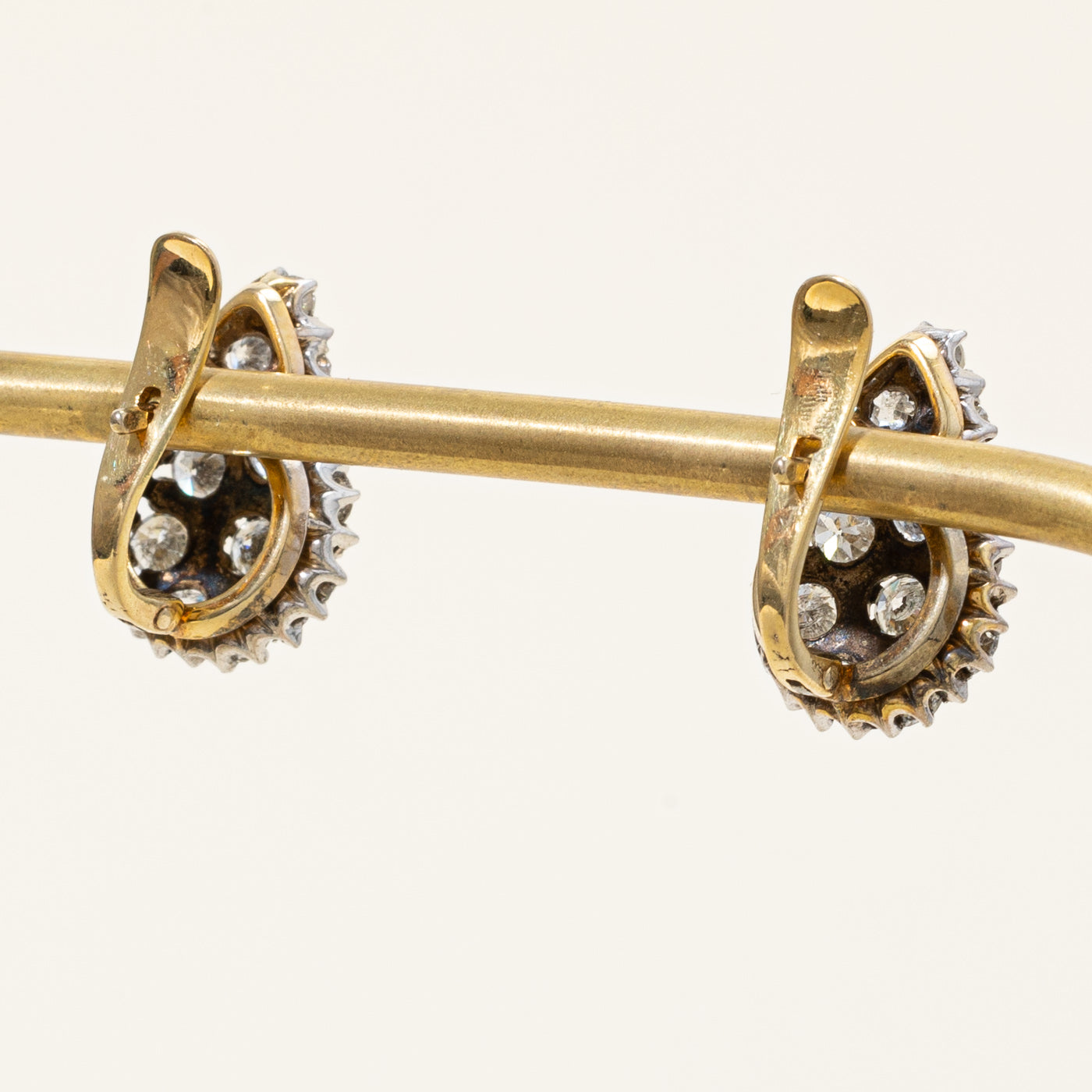 Antique Diamond Earrings | 2.26ctw |