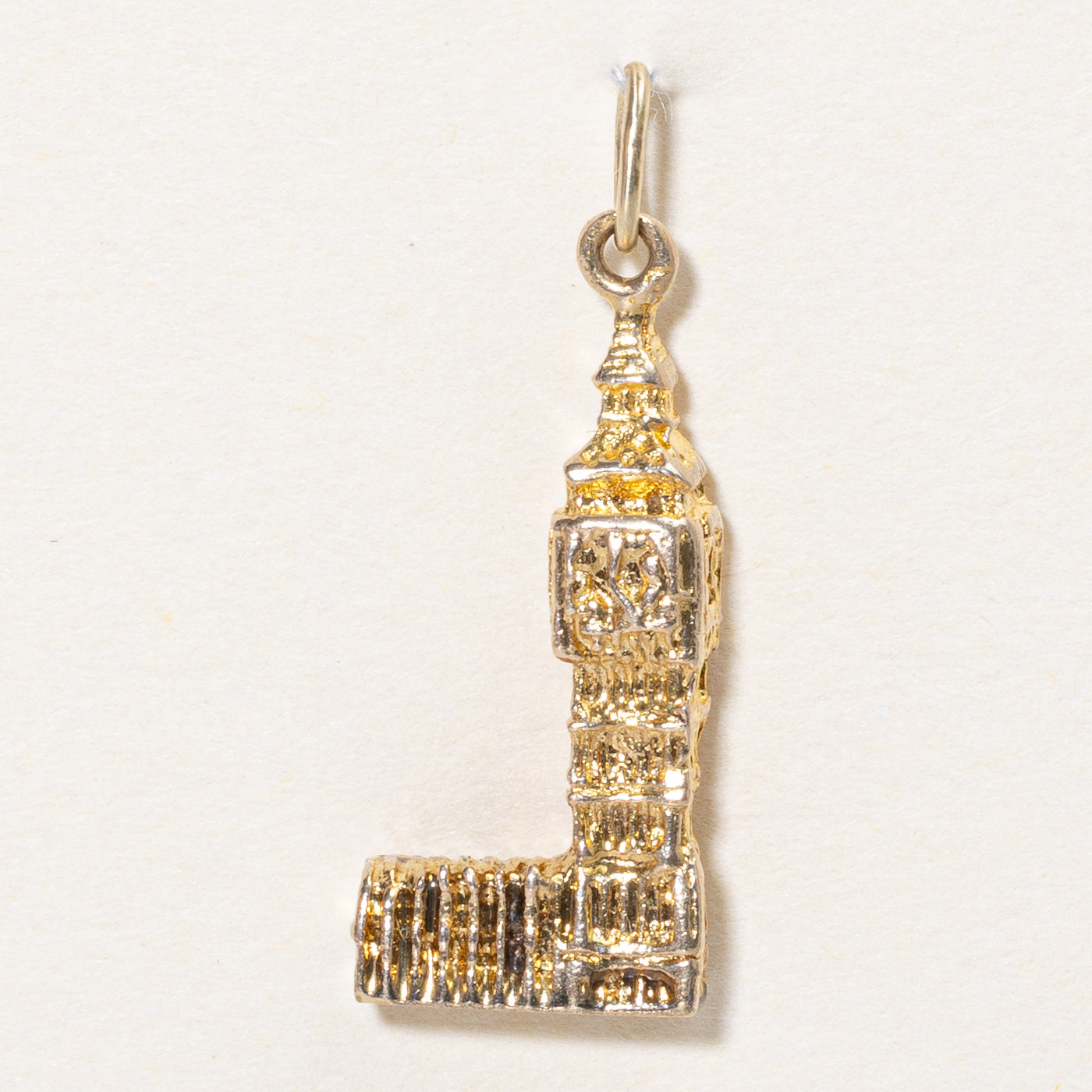 9k Yellow Gold London Clocktower Charm