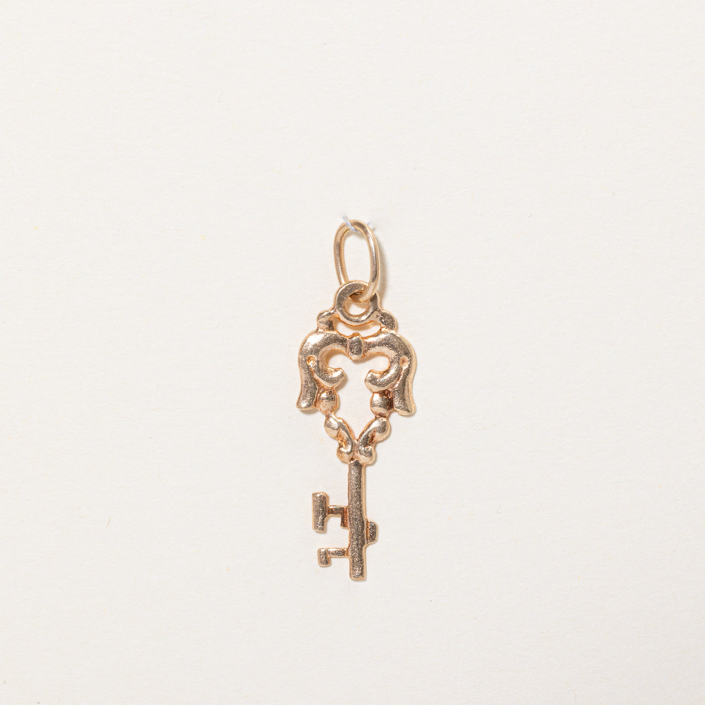 14k Yellow Gold Key Charm