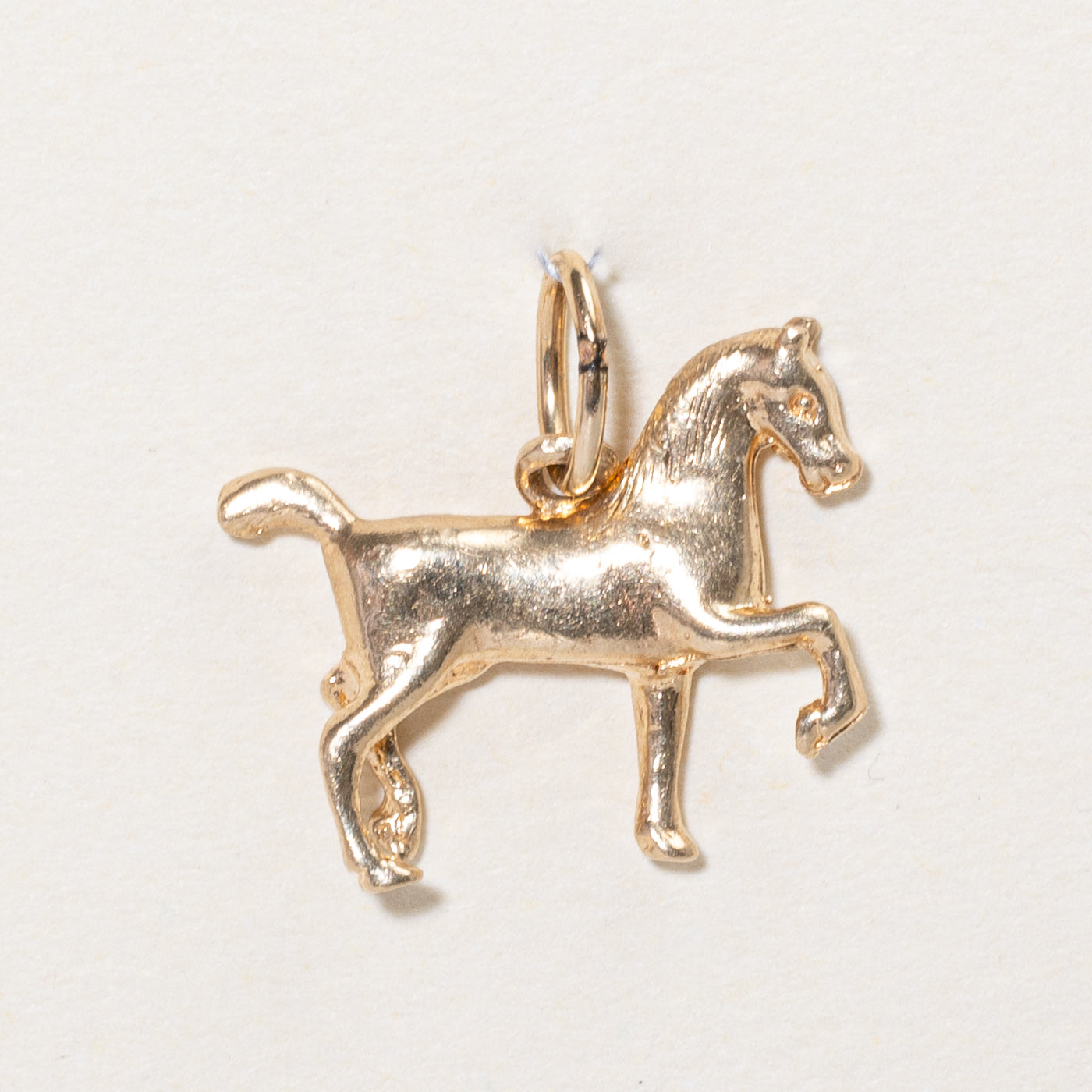 10k Yellow Gold Horse Charm