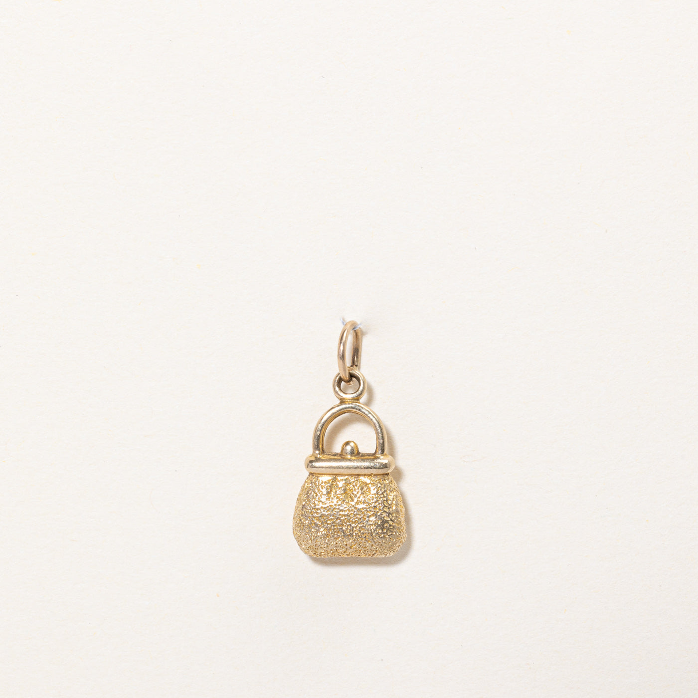 10k Yellow Gold Purse Charm