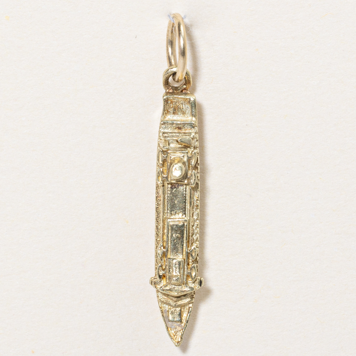 14k Yellow Gold Amsterdam Boat Charm