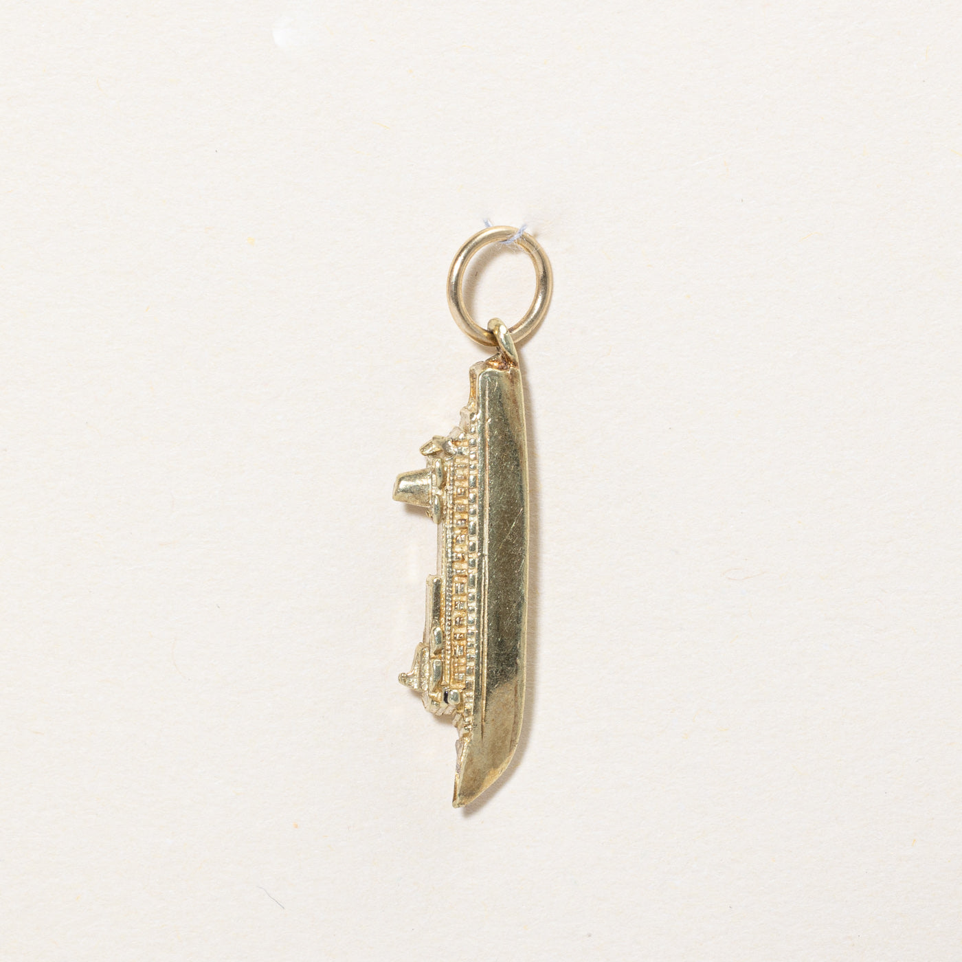 14k Yellow Gold Amsterdam Boat Charm