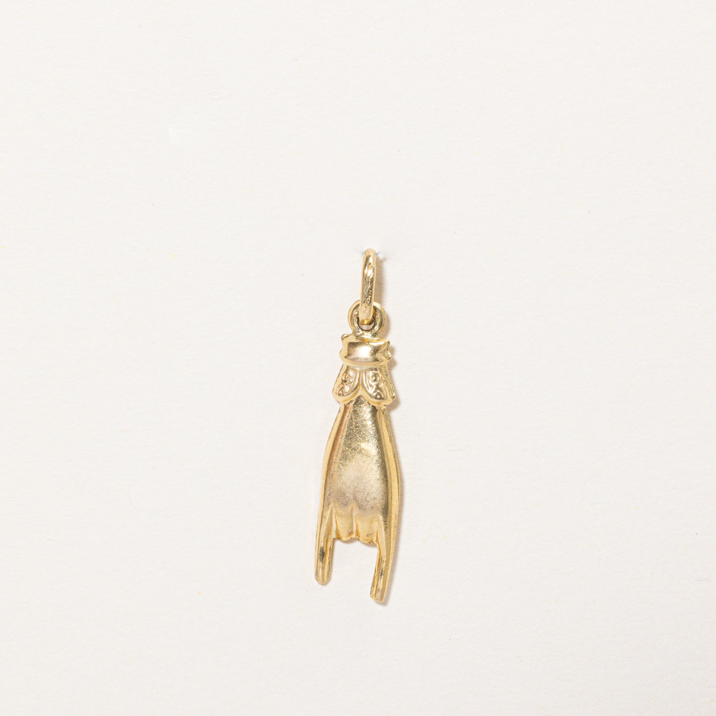 18k Yellow Gold Rock On Charm