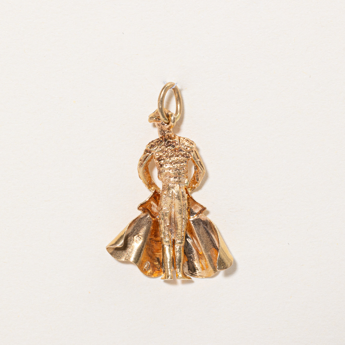 18k Yellow Gold Matador Charm