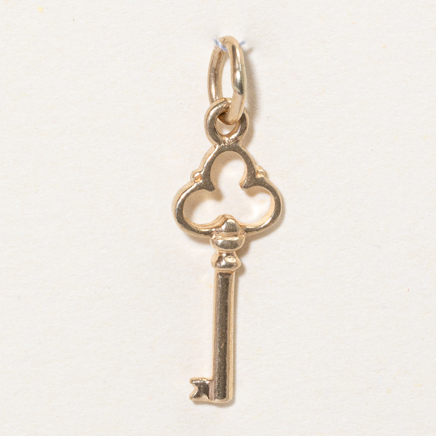 10k Yellow Gold Key Charm