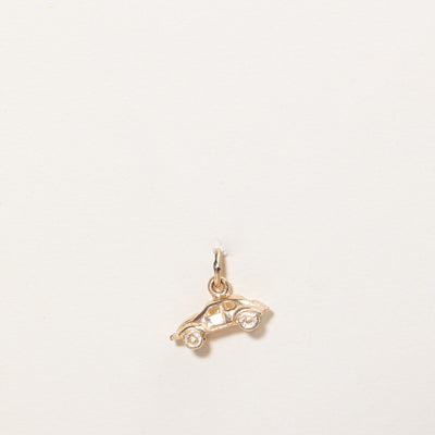 10k Yellow Gold VW Bug Charm