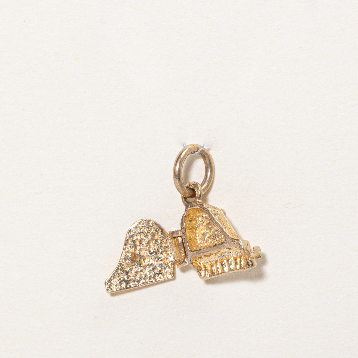 18k Yellow Gold Piano Charm