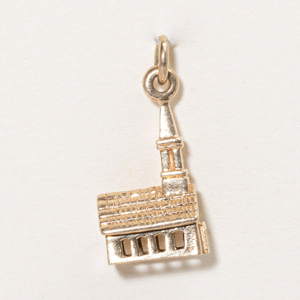 10k Yellow Gold Chapel Charm