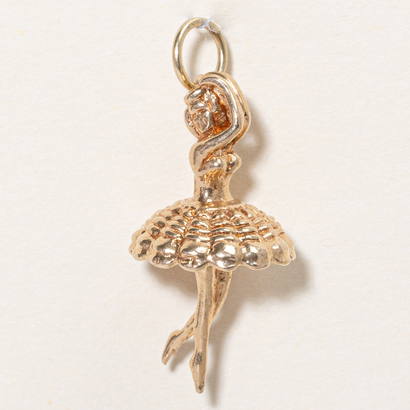 14k Yellow Gold Ballerina Charm